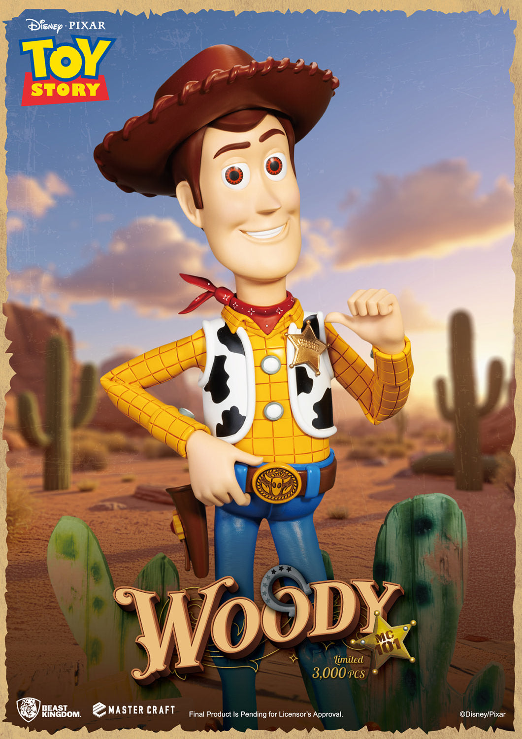 Figurine Woody Cosmis - Toy Story - Disney