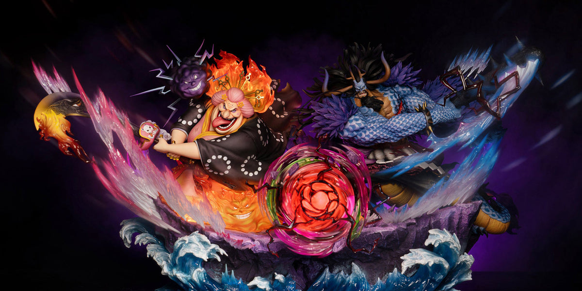 One Piece: Big Mom & Kaido with Hakai (Battle Damaged Version