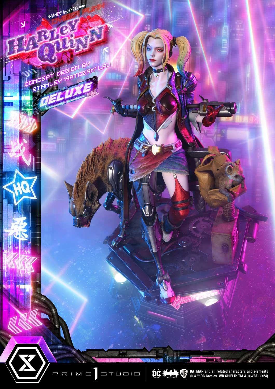 DC Comics: Cyberpunk Harley Quinn Deluxe Version — Secret Compass