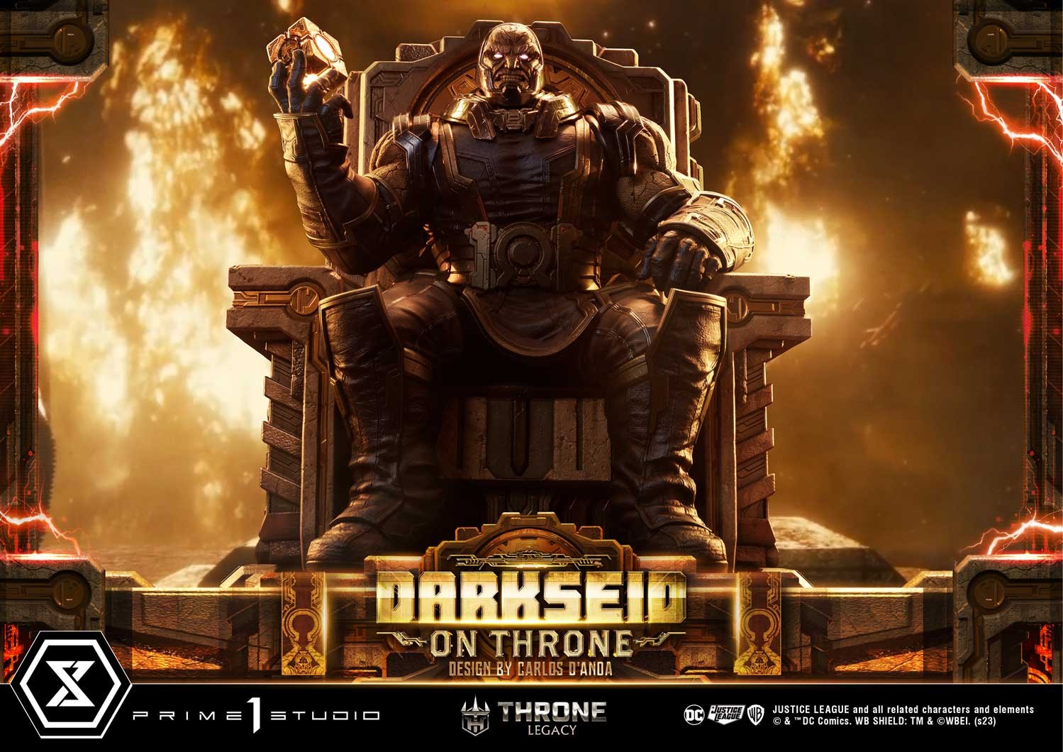 DC Comics: Darkseid on Throne