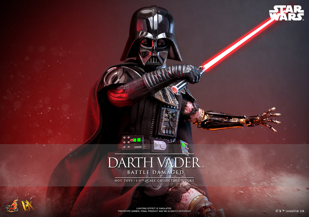 超希少！サイン入り！Darth Vader フィギュア darth-vader-battle-