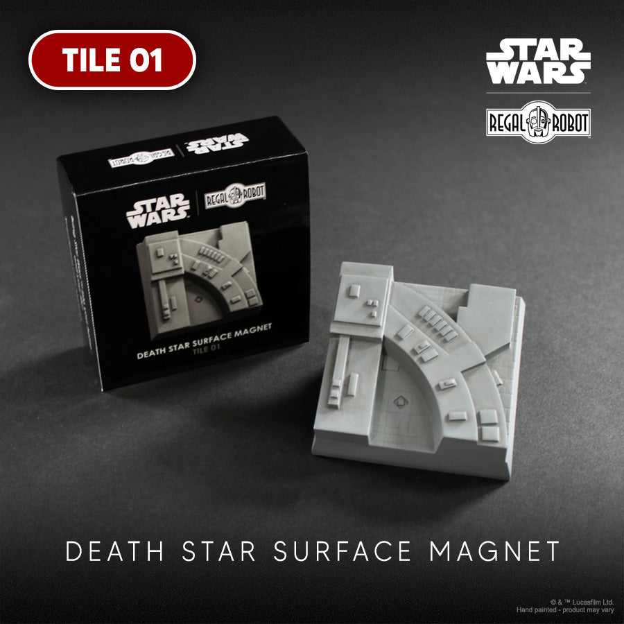 Star Wars A New Hope: Death Star Surface Magnet Tile 1