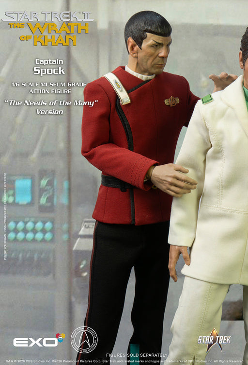 Star Trek II The Wrath of Khan (1982): Captain Spock (Needs of the Many Version)