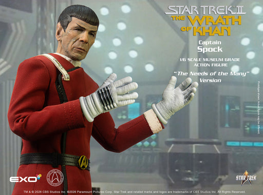 Star Trek II The Wrath of Khan (1982): Captain Spock (Needs of the Many Version)