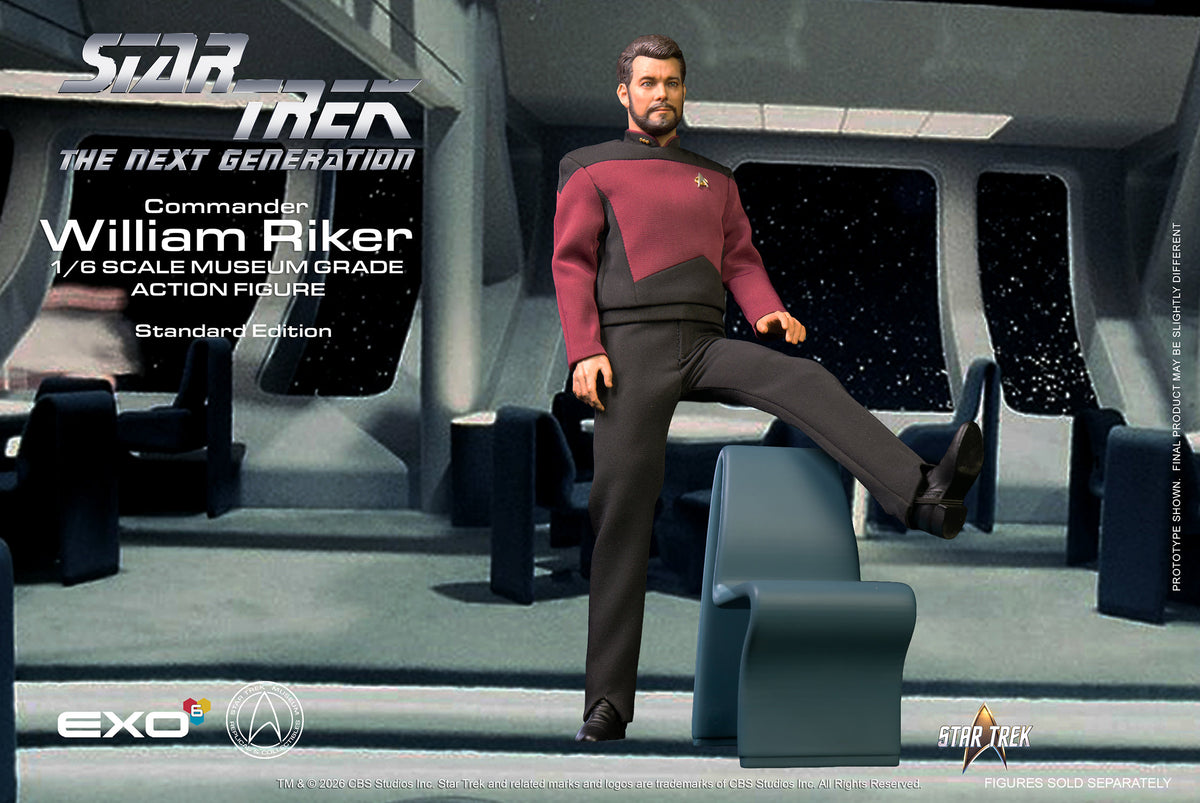 Star Trek The Next Generation: Commander William T. Riker (Standard Ve ...