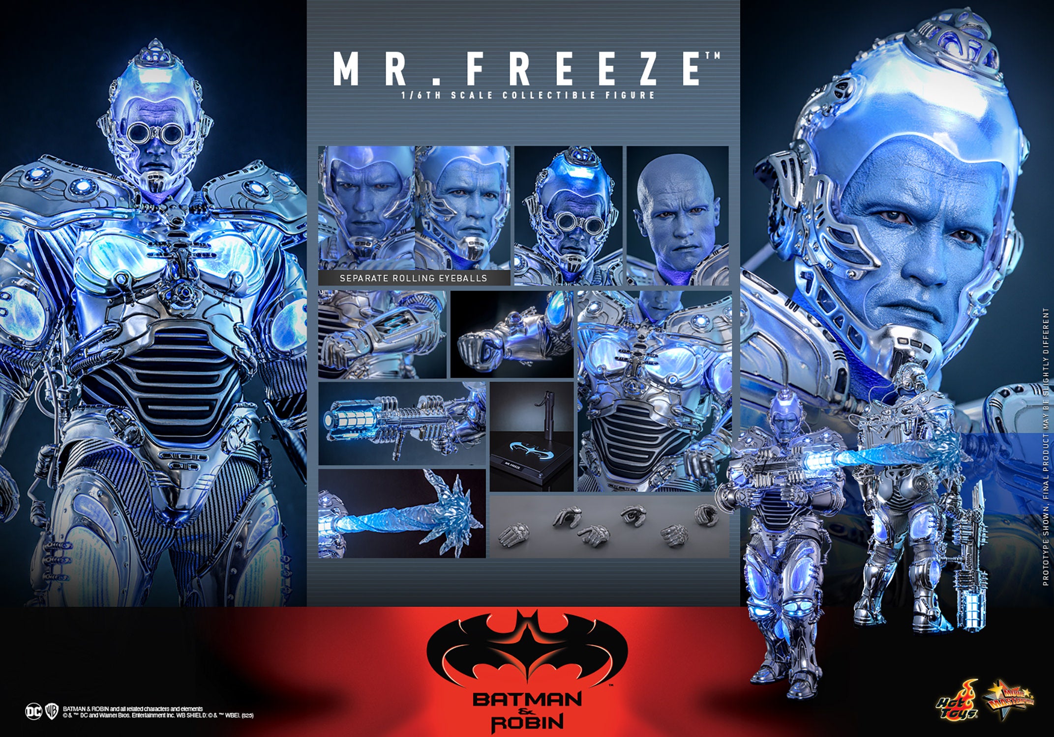 DC Batman & Robin (1997): Mr. Freeze (Dr. Victor Fries) — Secret