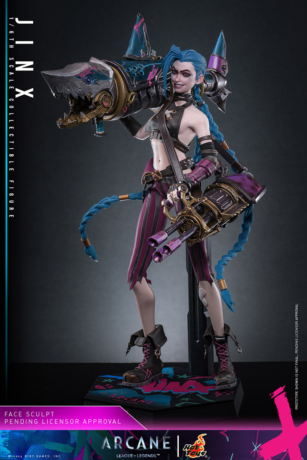 【2025】お歳暮・冬ギフト Legends of League Arcane: Compass Secret — Jinx ゲームキャラクター