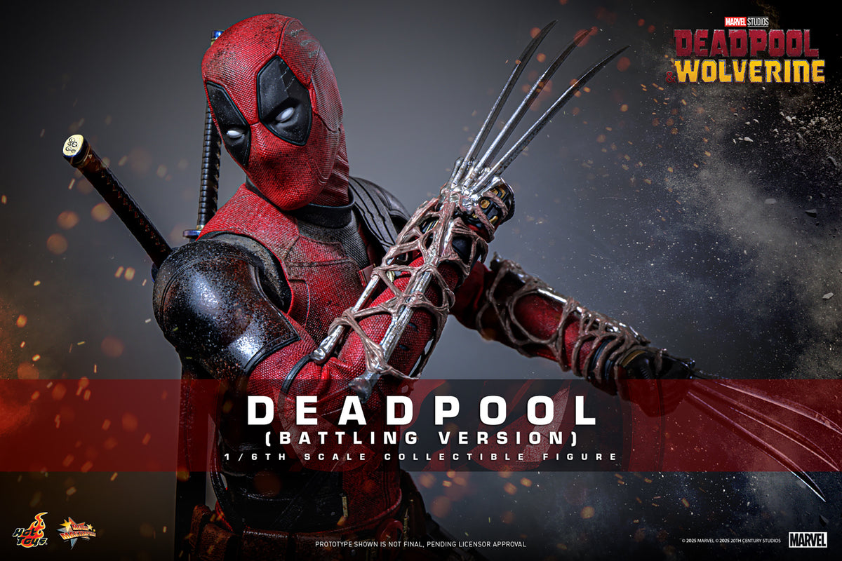 Marvel Deadpool & Wolverine (2024): Deadpool (Battling Version ...