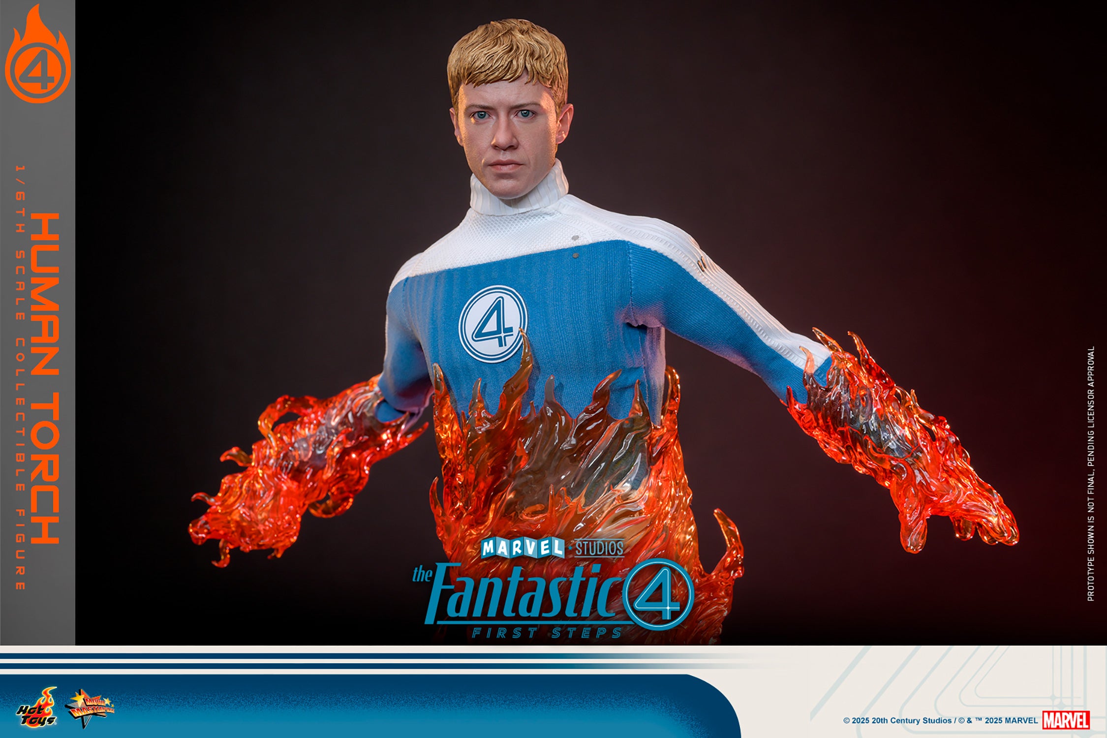 Marvel The Fantastic Four First Steps (2025): Human Torch — Secret