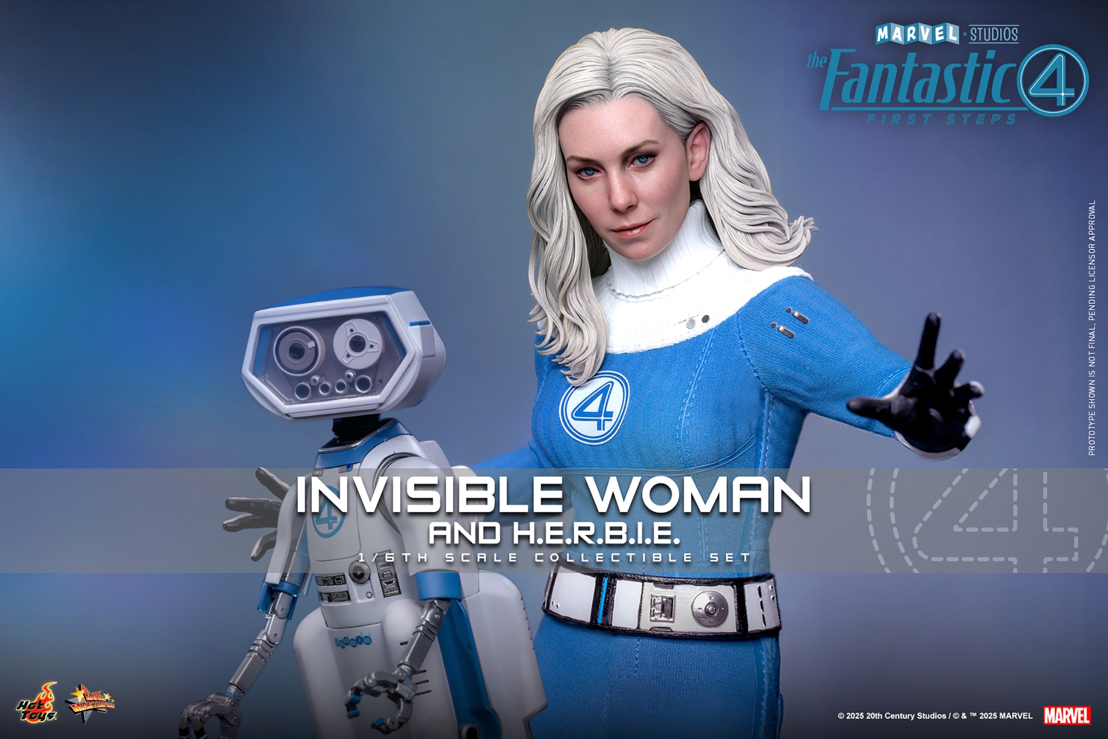 Marvel The Fantastic Four First Steps (2025): Invisible Woman and