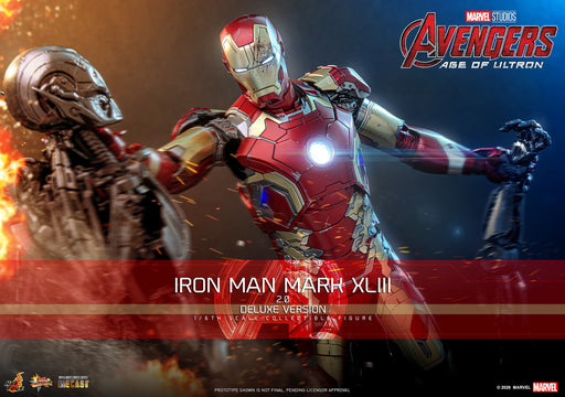 Marvel Avengers Age of Ultron (2015): Iron Man Mark XLIII (2.0) Deluxe Version