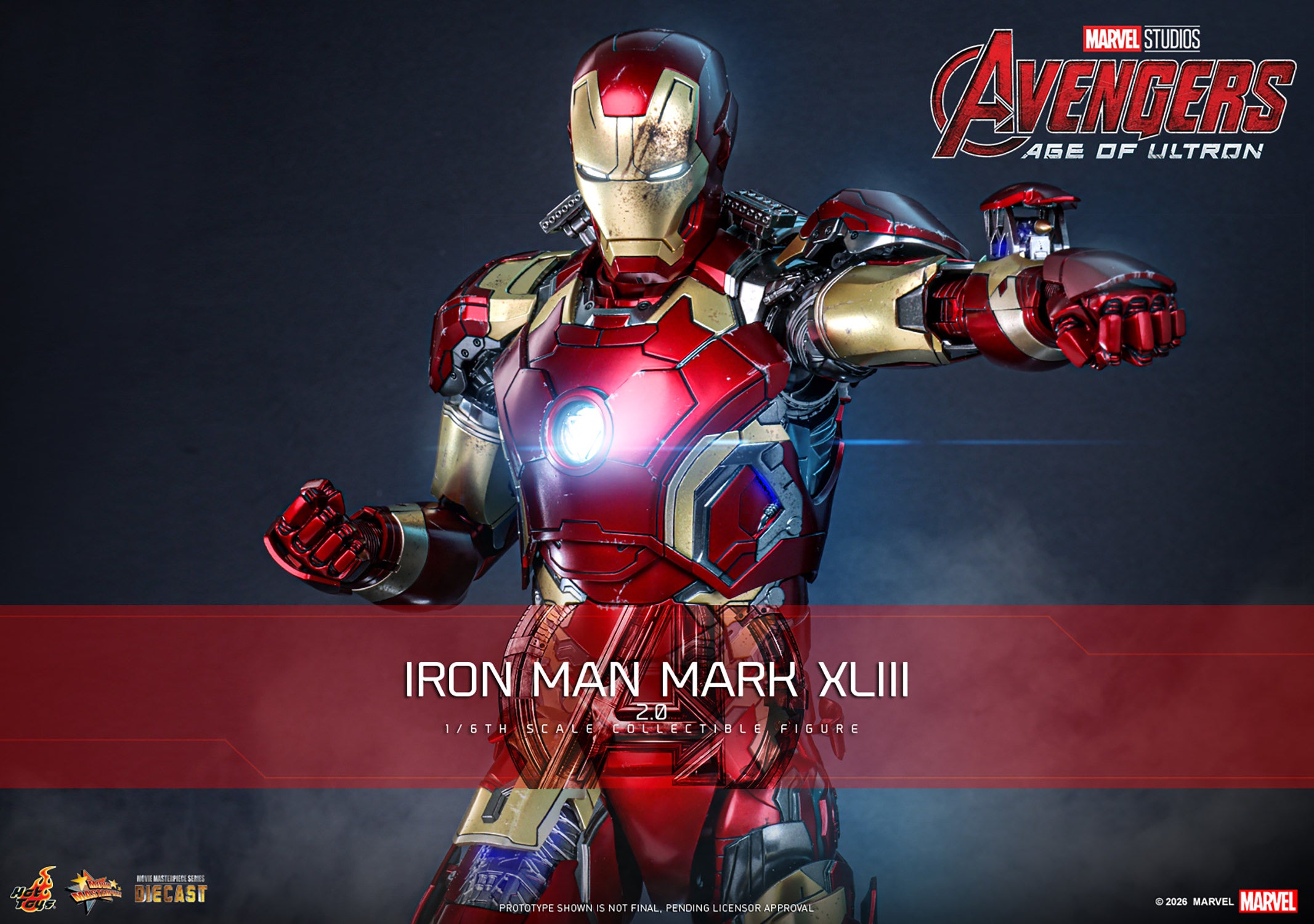 Marvel Avengers Age of Ultron (2015): Iron Man Mark XLIII (2.0
