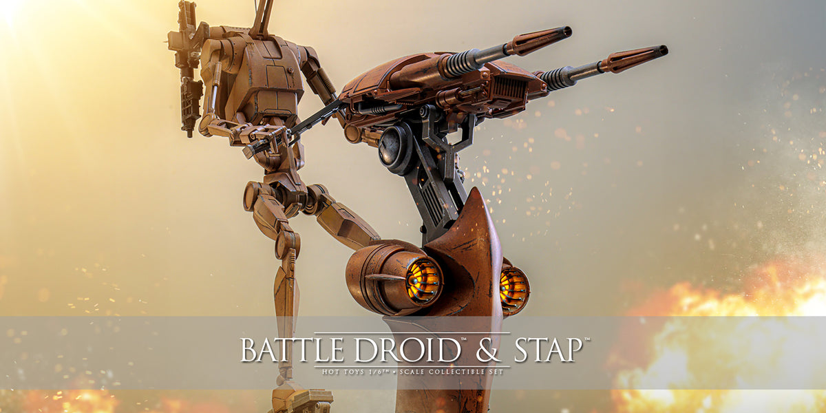 Star Wars The Phantom Menace (1999): Battle Droid & STAP — Secret