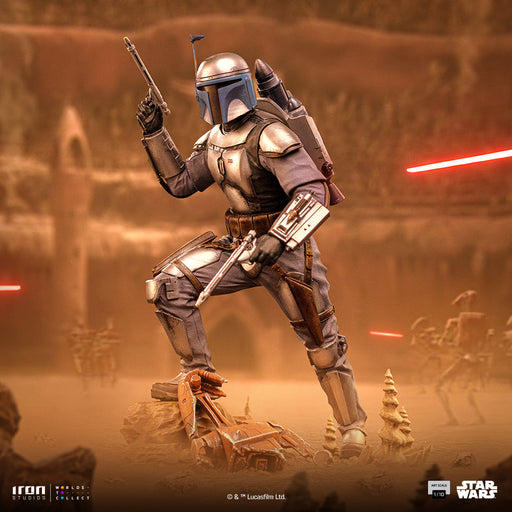 Star Wars Attack of the Clones (2002): Jango Fett 1/10 Scale
