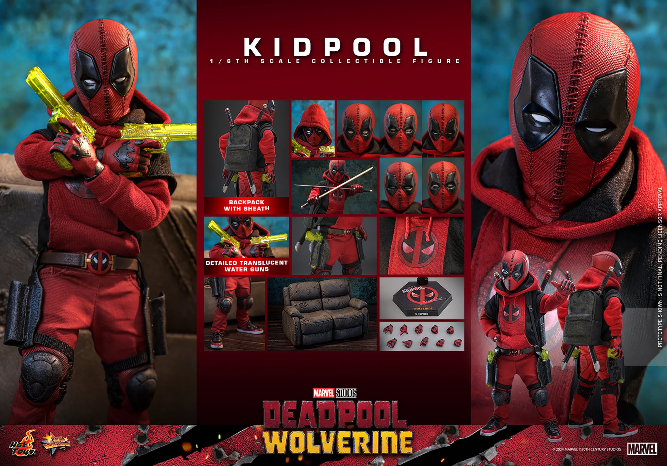 Pyramid International Deadpool (Head), Abdominal Support Bimbo 0 24, Multicolore, Taglia unica Pyramid International Deadpool (Head), Abdominal Support Bimbo 0 24, Multicolore, Taglia unica