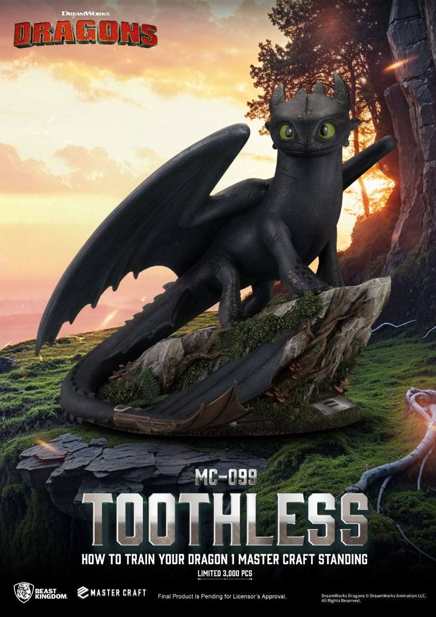 How to Train Your Dragon: Toothless Standing — Secret Compass