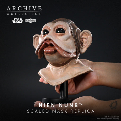 Star Wars Return of the Jedi: Nien Nunb Scaled Mask Replica Numbered Edition