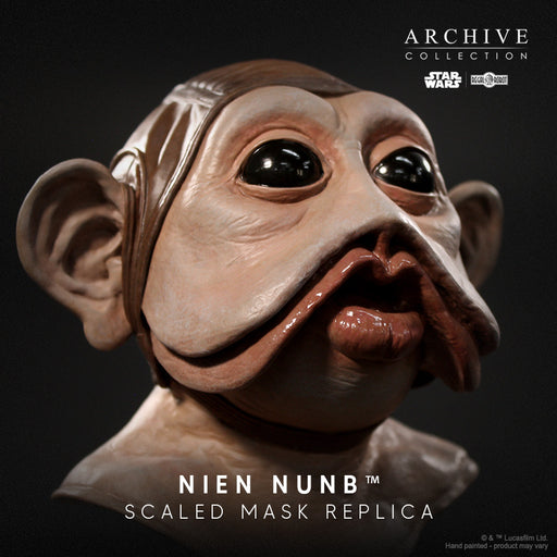 Star Wars Return of the Jedi: Nien Nunb Scaled Mask Replica Numbered Edition