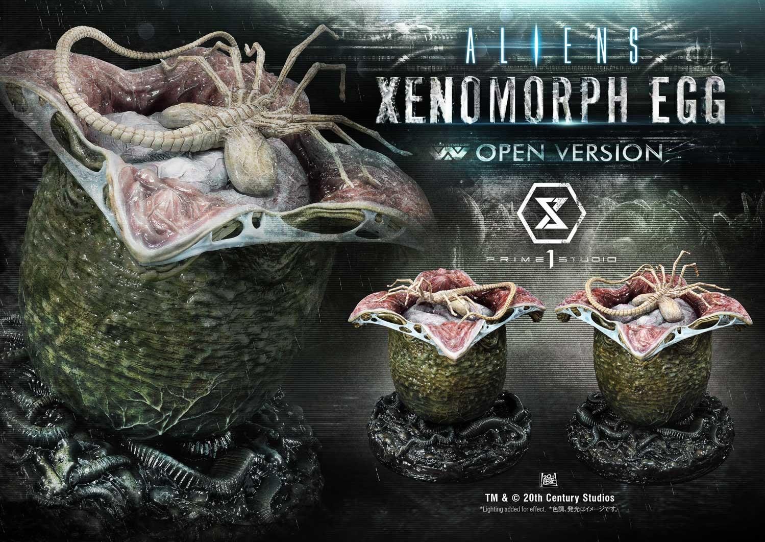 PRIME①STUDIO社製[Aliens(Open•egg:version)] Aliens (Comics): Xenomorph Egg Open Version — Secret Compass