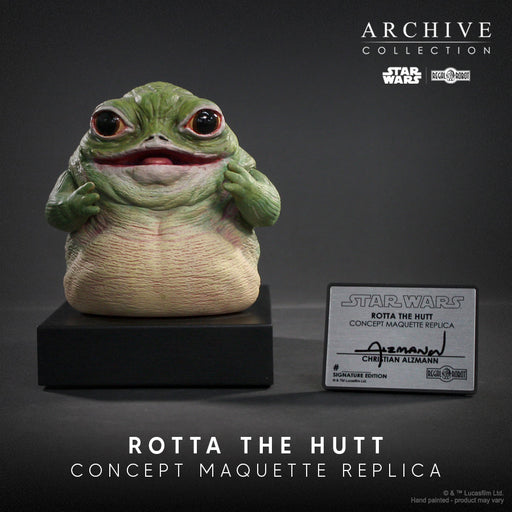 Star Wars The Mandalorian & Grogu (2026): Rotta the Hutt Concept Maquette Replica