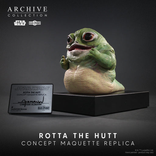 Star Wars The Mandalorian & Grogu (2026): Rotta the Hutt Concept Maquette Replica