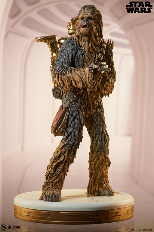 Star Wars The Empire Strikes Back: Chewbacca and C-3PO Premium Format Figure