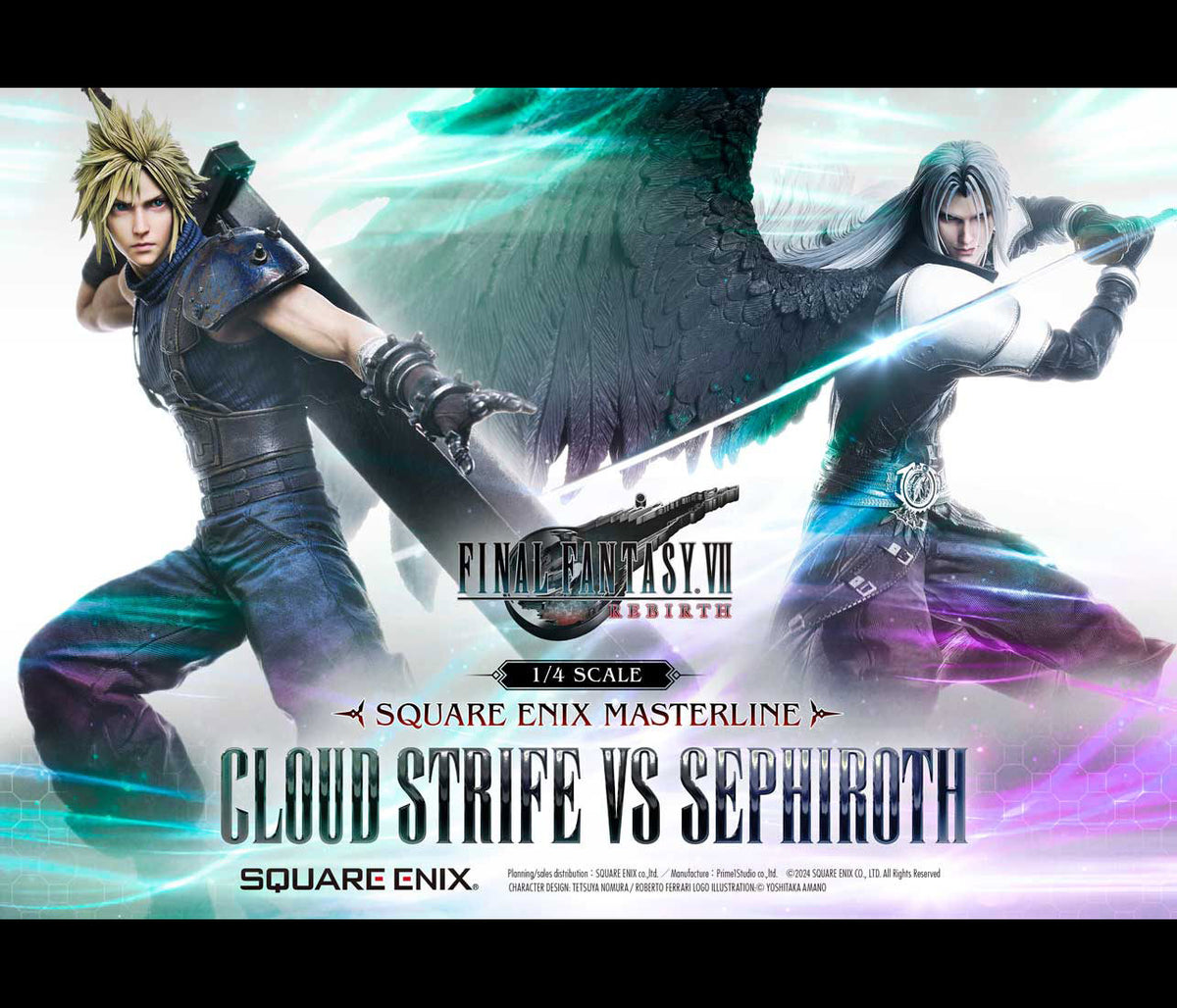 Final Fantasy VII Rebirth: Cloud Strife vs. Sephiroth Set — Secret Compass