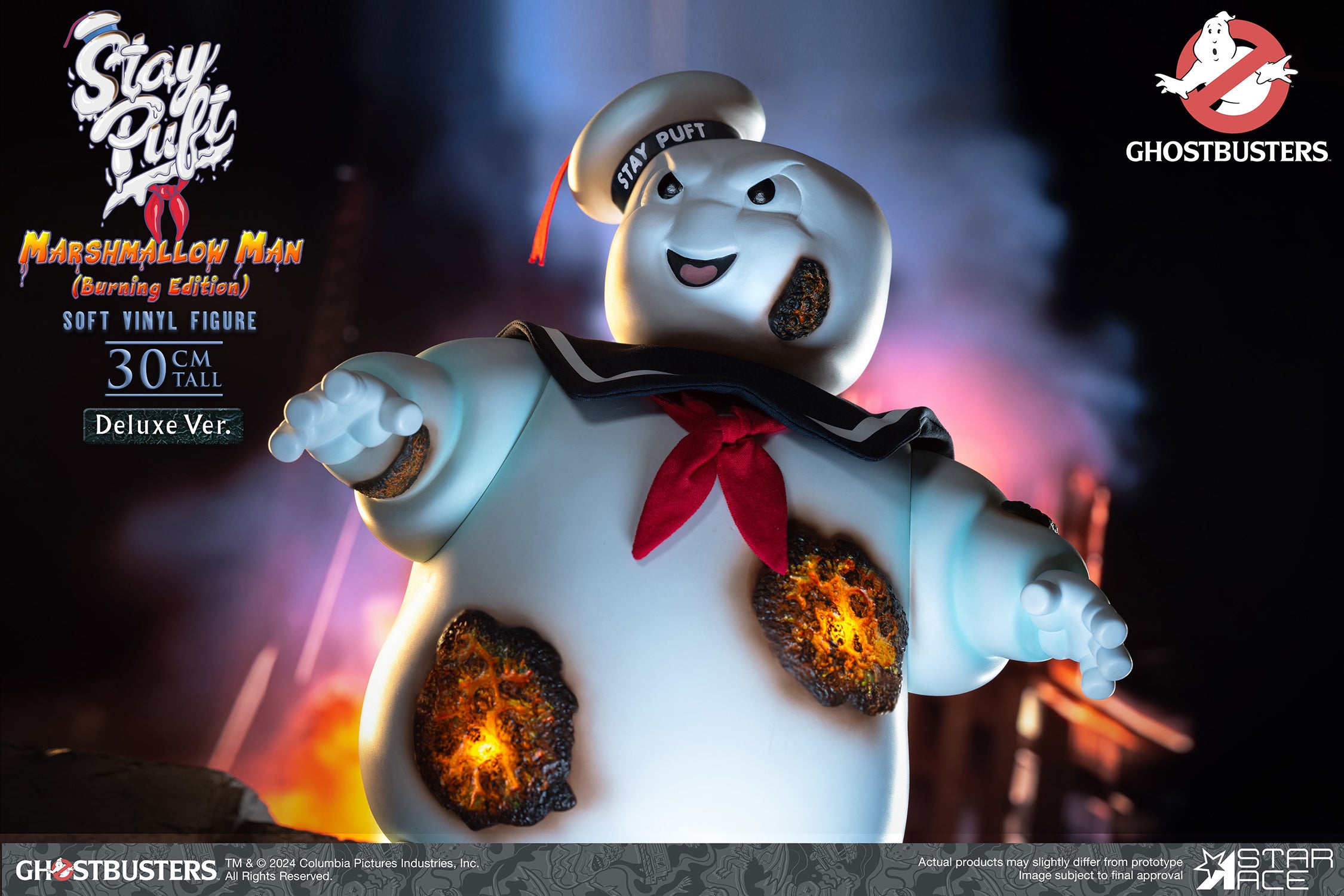 Ghostbusters (1984): Stay Puft Marshmallow Man Burning Edition Deluxe