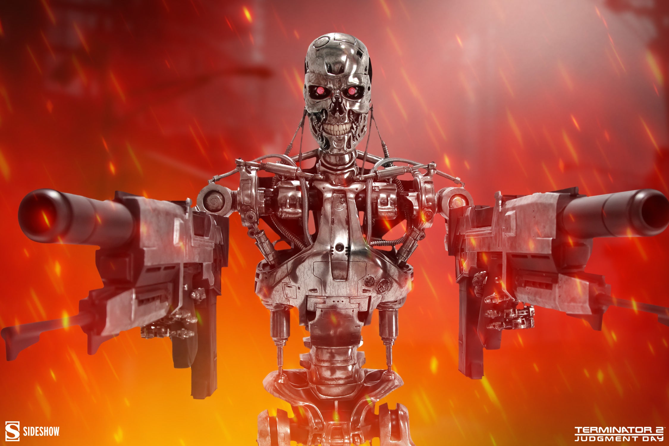 Terminator 2 Judgment Day: T-800 Endoskeleton Version 2.0 Life-Size Fi —  Secret Compass