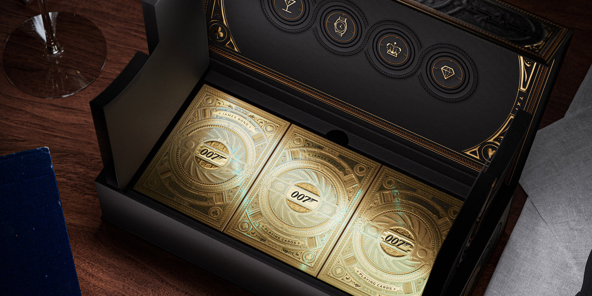 James Bond 007: Collectible Box of Playing Cards and Pen Set — Secret ...