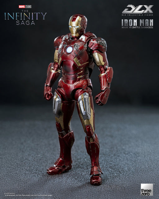 Marvel The Avengers (2012): Iron Man Mark 7 (Battle Damaged) DLX