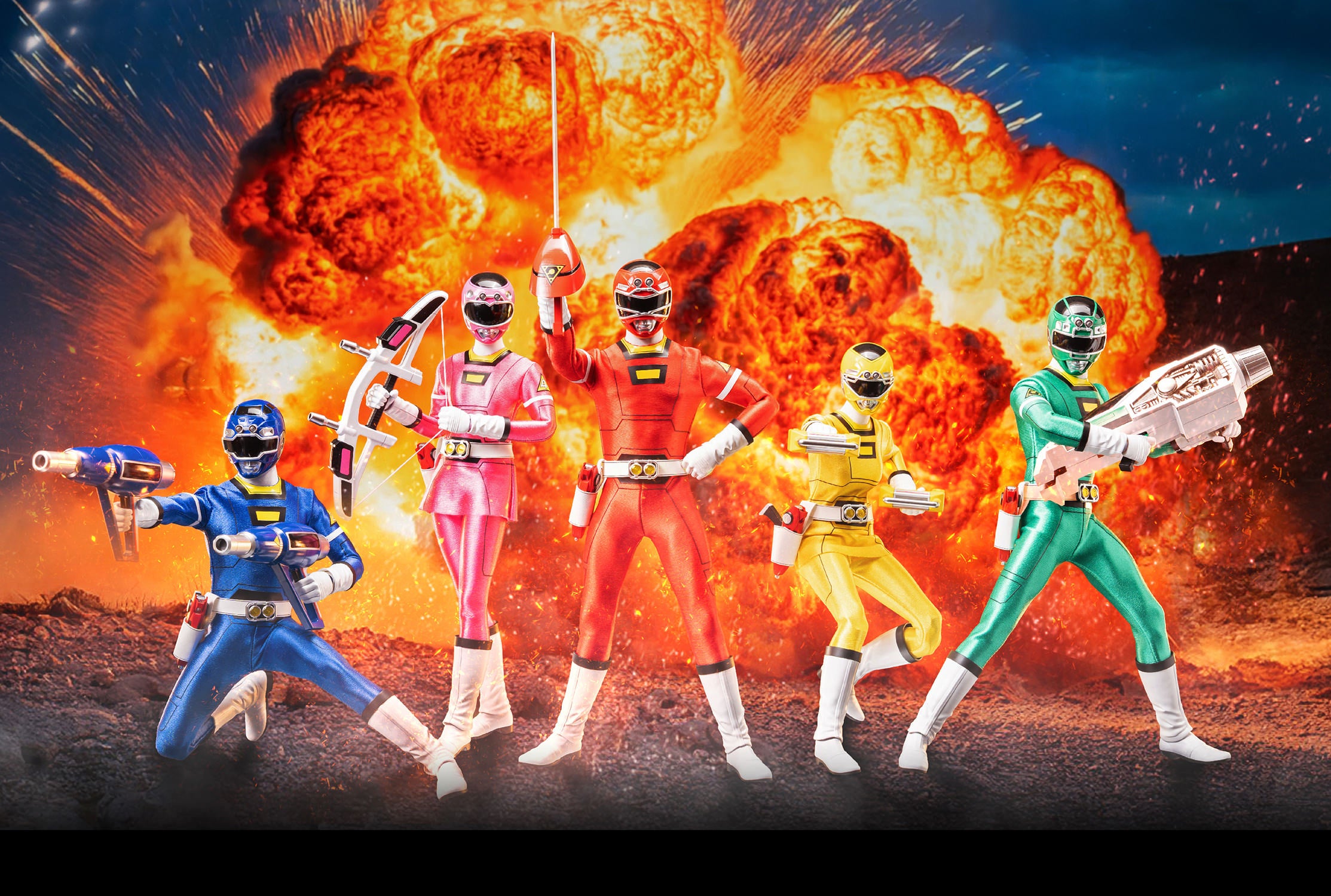 Power Rangers Turbo Barcodes 700x700