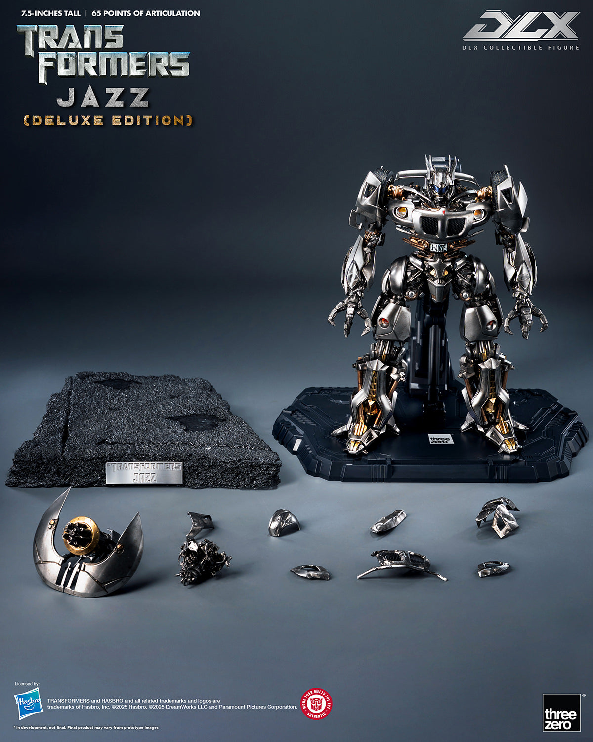 Transformers (2007): Jazz DLX Deluxe Edition — Secret Compass