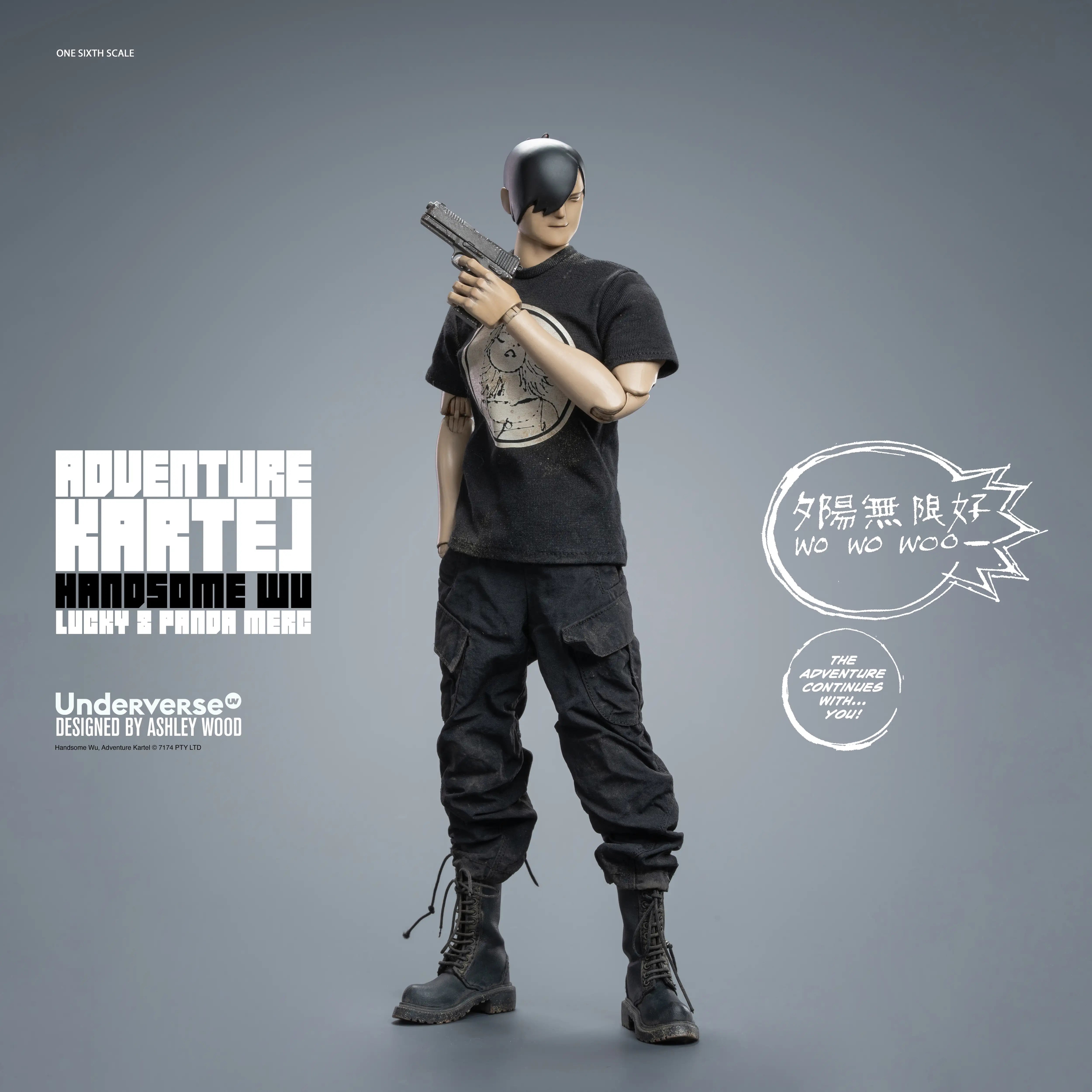 Adventure Kartel: Handsome Wu Lucky 8 Panda Merc — Secret Compass