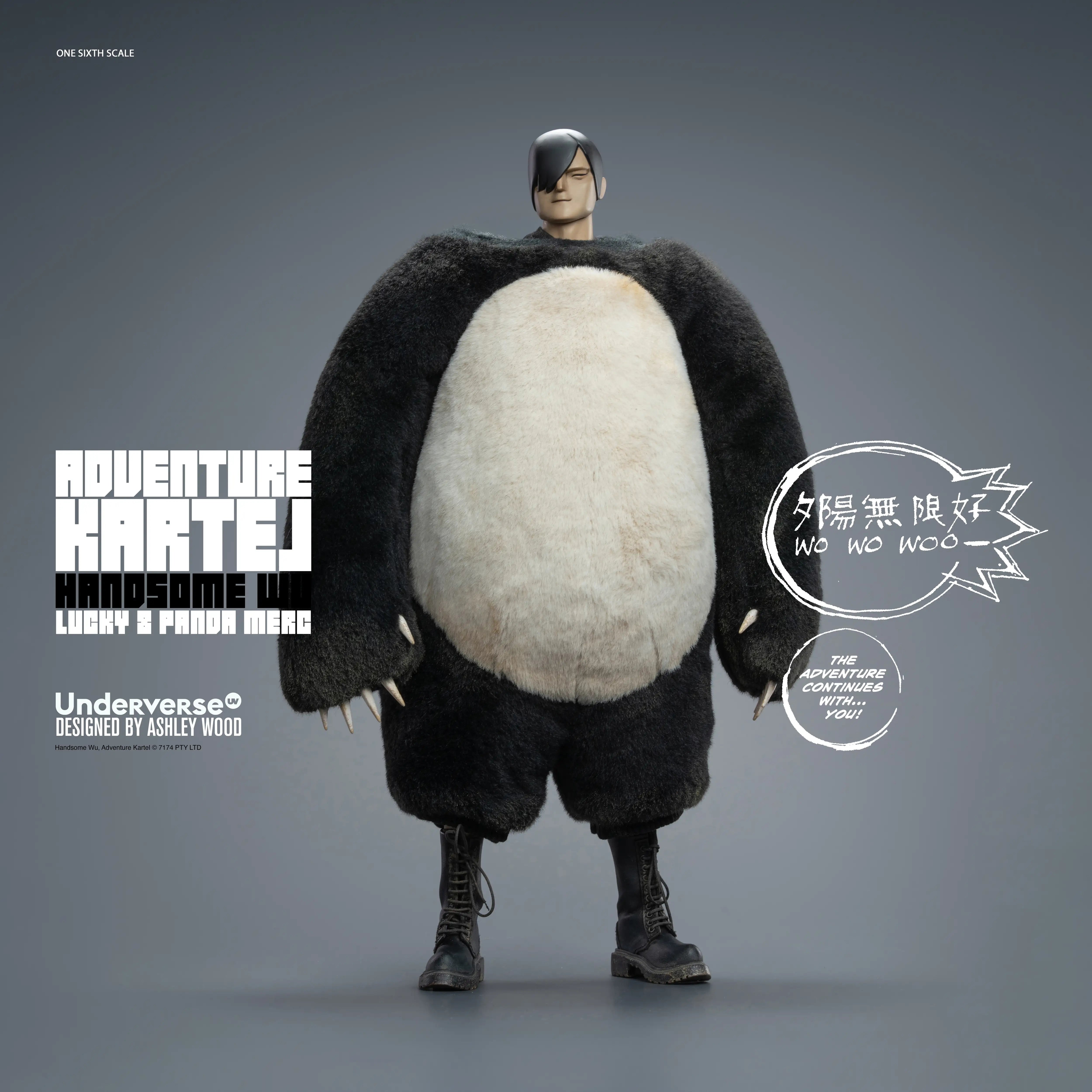 Adventure Kartel: Handsome Wu Lucky 8 Panda Merc — Secret Compass