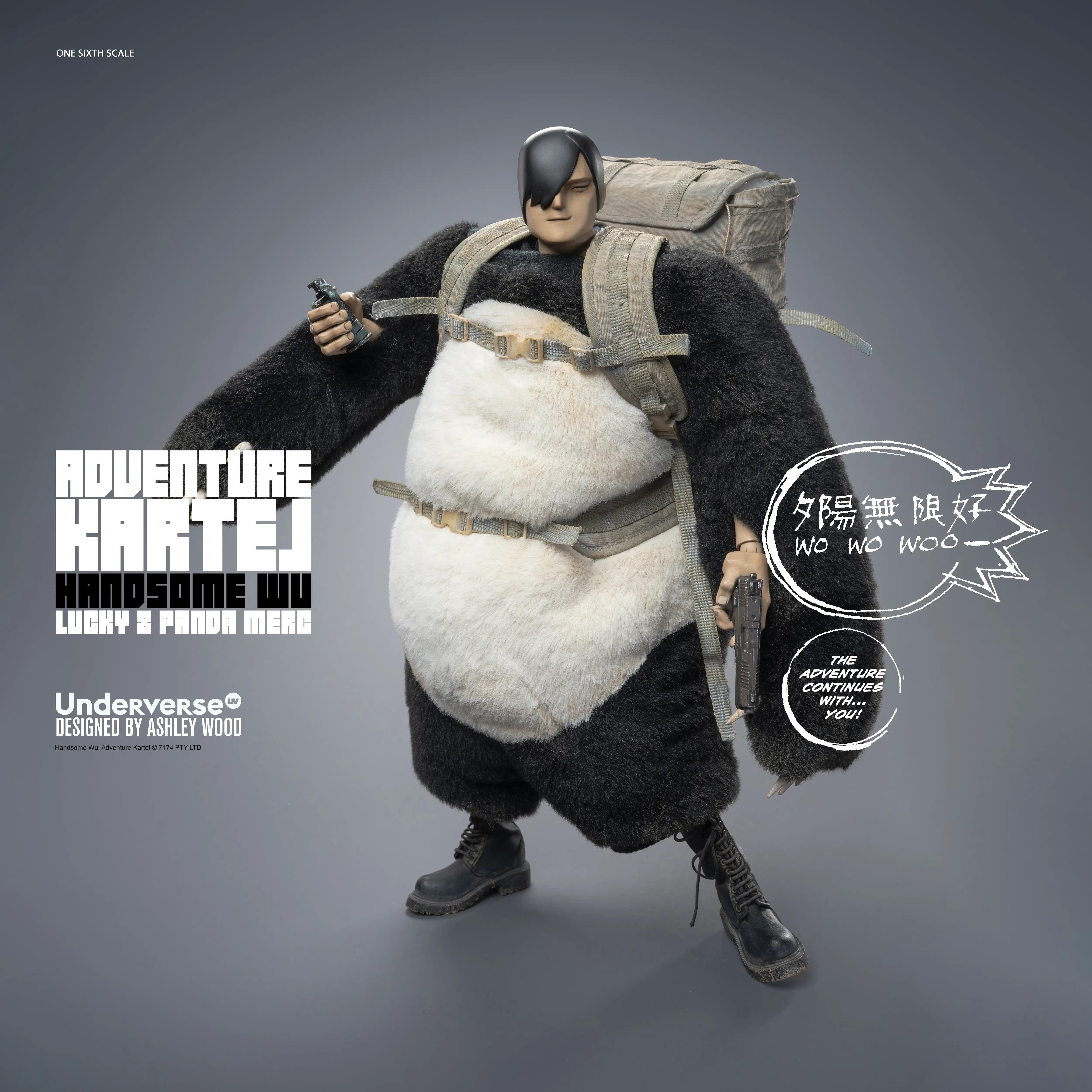 Adventure Kartel: Handsome Wu Lucky 8 Panda Merc — Secret Compass