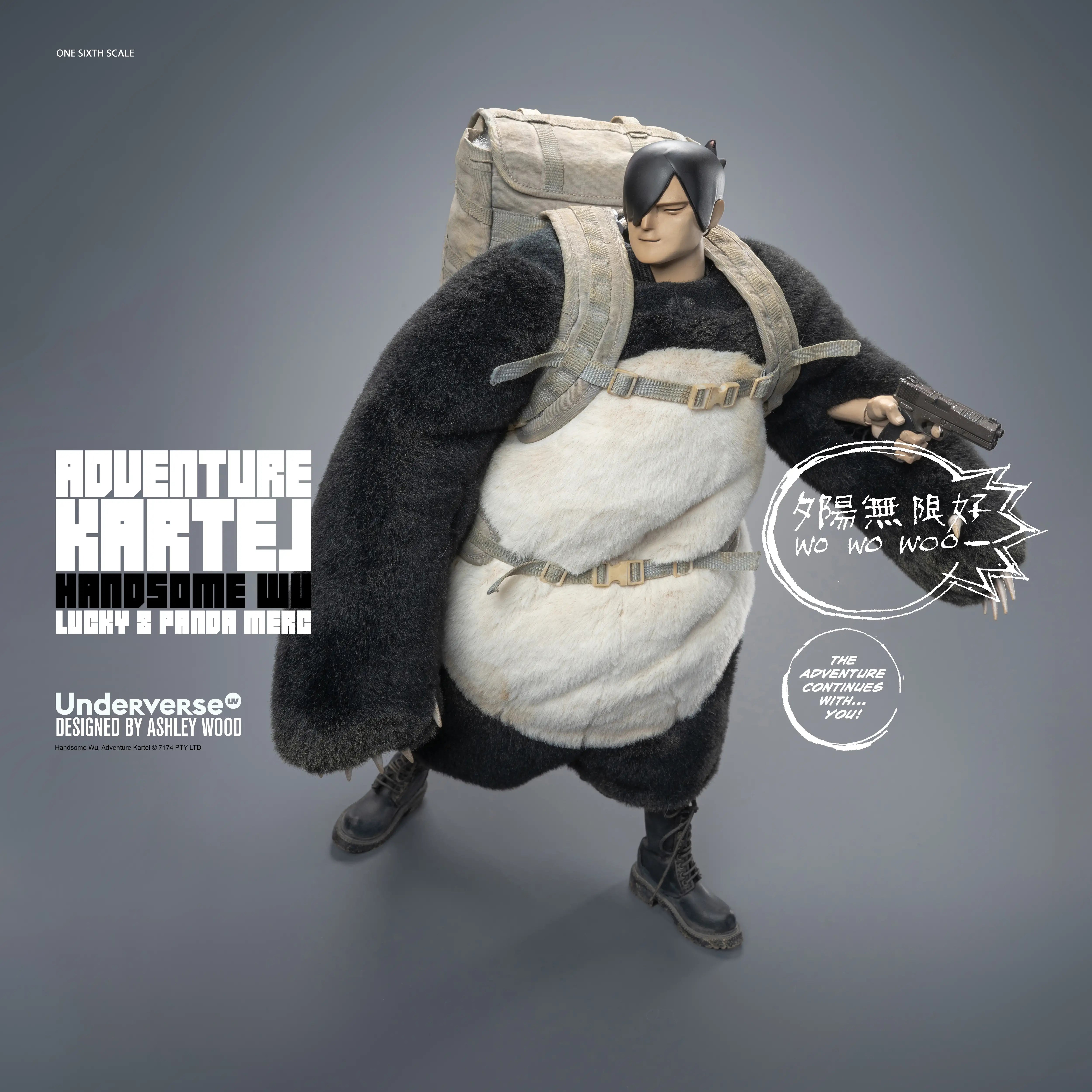 Adventure Kartel: Handsome Wu Lucky 8 Panda Merc — Secret Compass