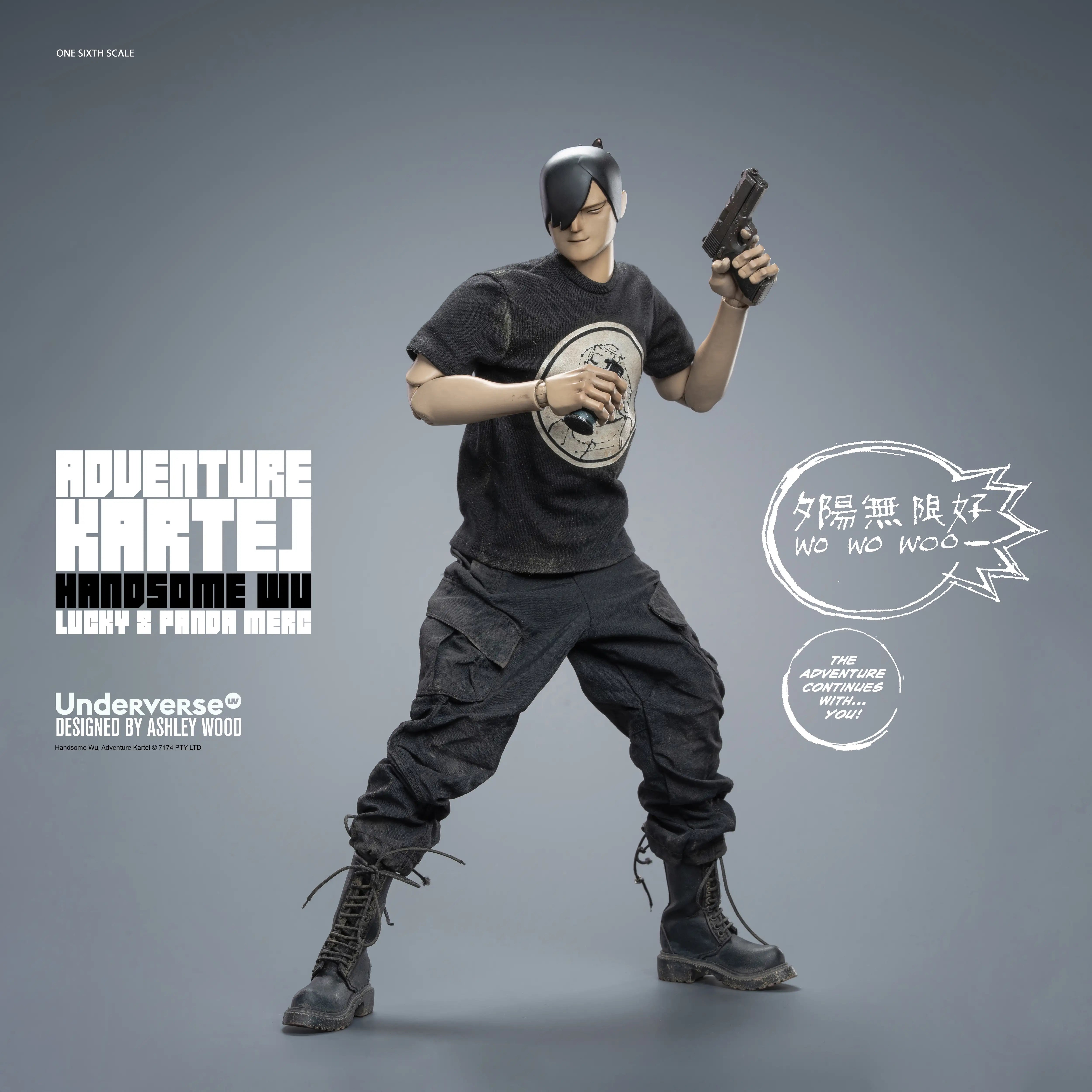 Adventure Kartel: Handsome Wu Lucky 8 Panda Merc — Secret Compass