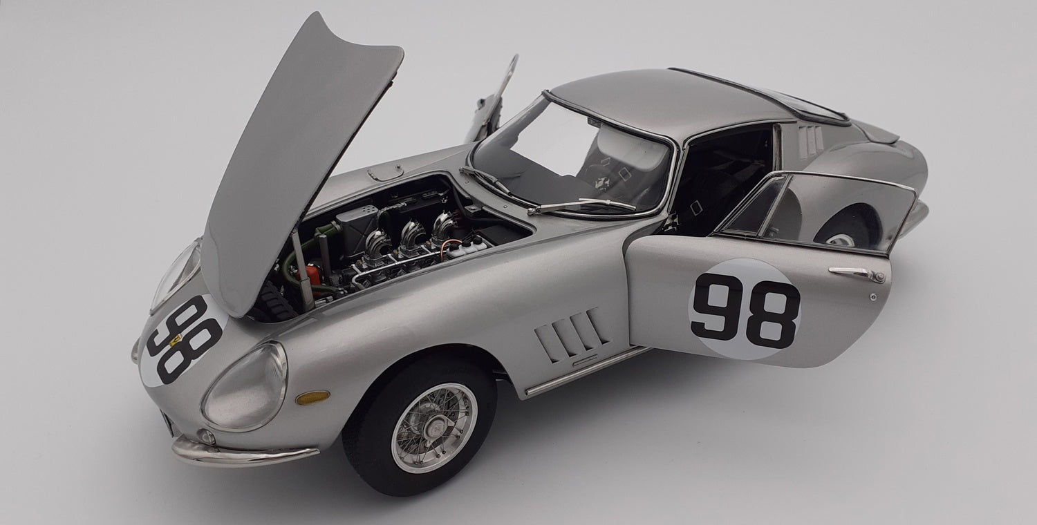 Ferrari 275 GTB/C 9051, 1966 #98, Metallic Silver, Lim. Ed. 1000