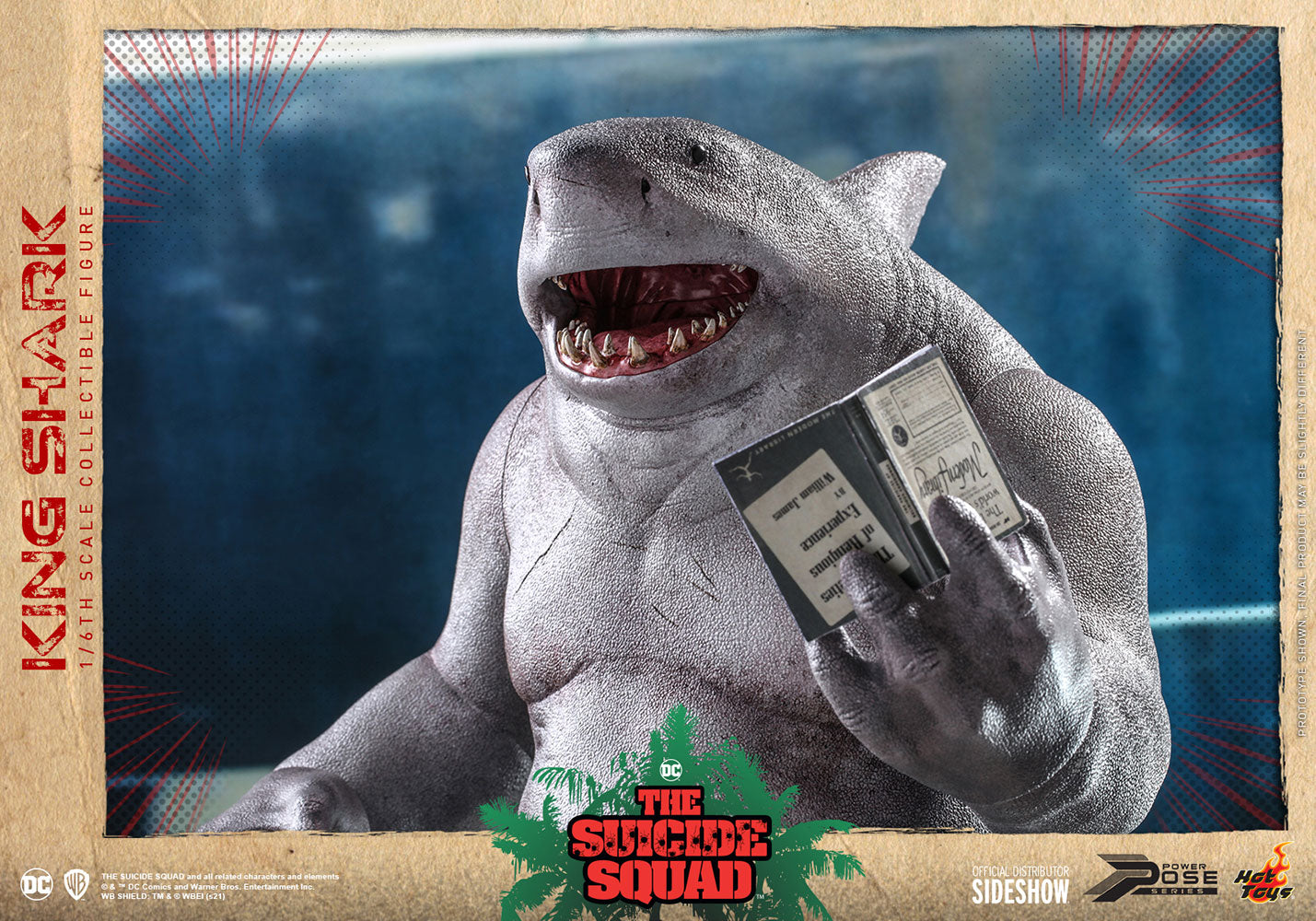 Hot Toys The Suicide Squad King Shark 1/6 Scale Action Figure