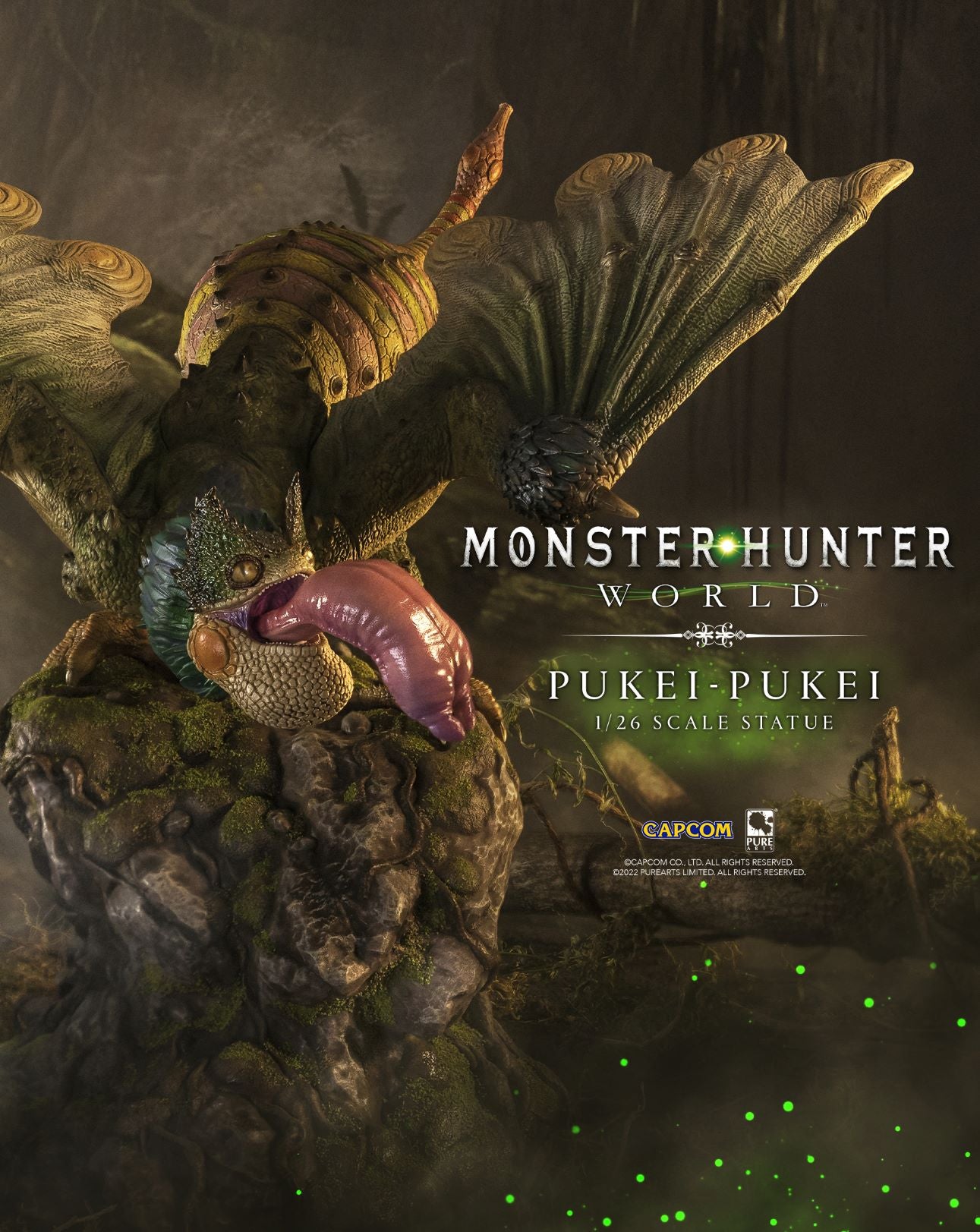 Monster Hunter World Pukei-Pukei Statue Exclusive Edition – PureArts