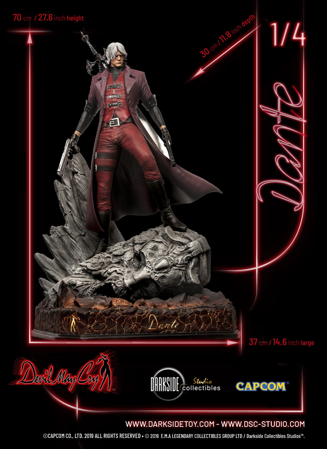 Vergil - Devil May Cry 4: Special Edition - DarkSide Collectibles