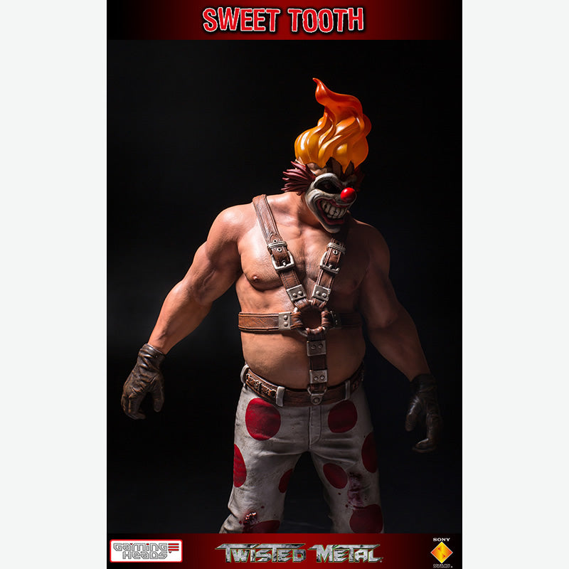  Iron Studios - Twisted Metal - Sweeth Tooth Needles Kane Art  Scale 1/10 : Toys & Games