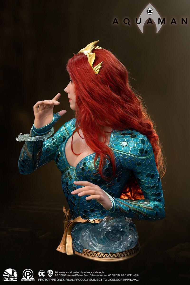 Aquaman (2018): Mera Life-Size Bust — Secret Compass
