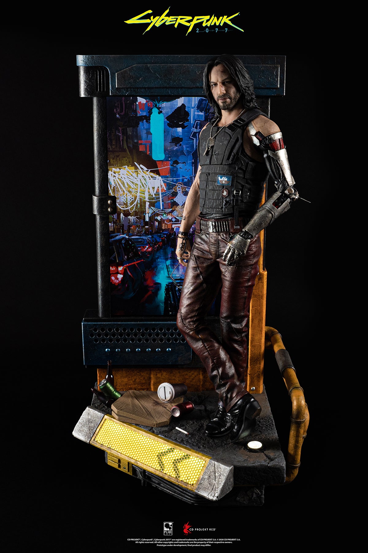 Cyberpunk 2077: Johnny Silverhand + Bonus Dog Tag Set — Secret Compass