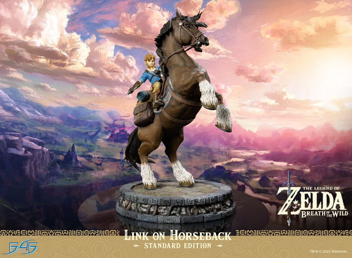The Legend of Zelda Breath of the Wild: Link on Horseback — Secret