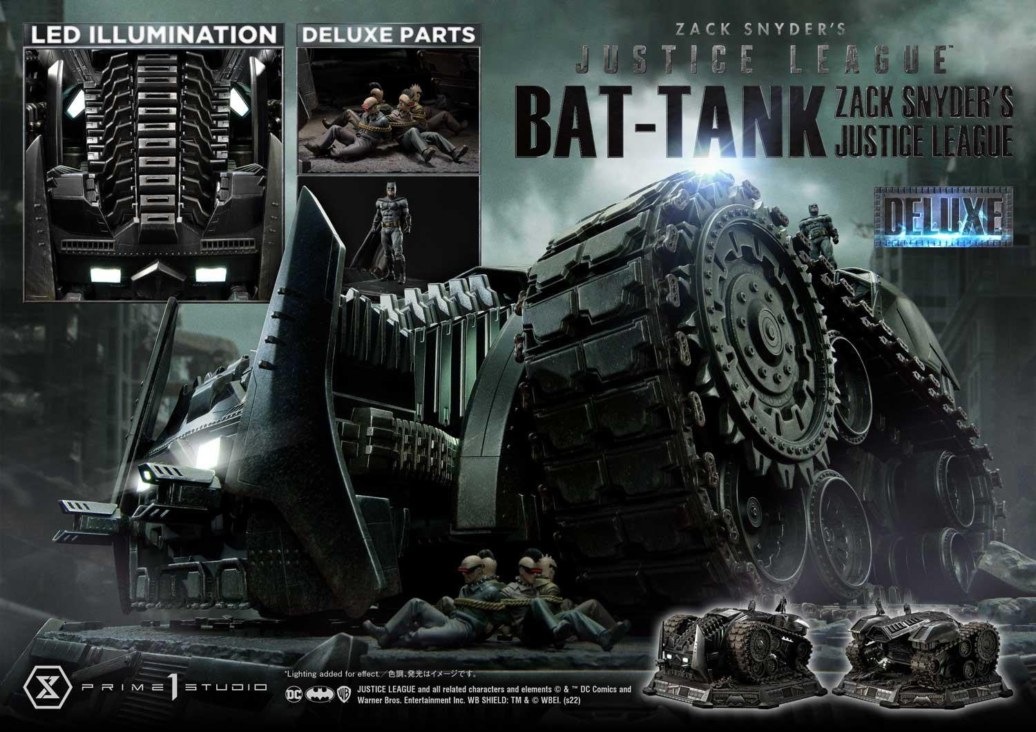 Zack Snyder's Justice League Snyder Cut (Film): Bat-Tank DELUXE DX Version
