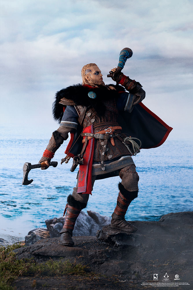 Figurine Assassin's Creed Valhalla – Eivor L'ami-des-loups, édition PVC 25 Cm – Boîte Ouverte Mais état Neuf