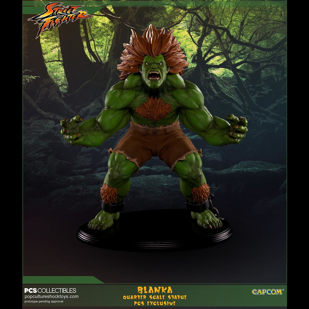 Street Fighter Blanka Unleashed Designer Figure by Icon Heroes