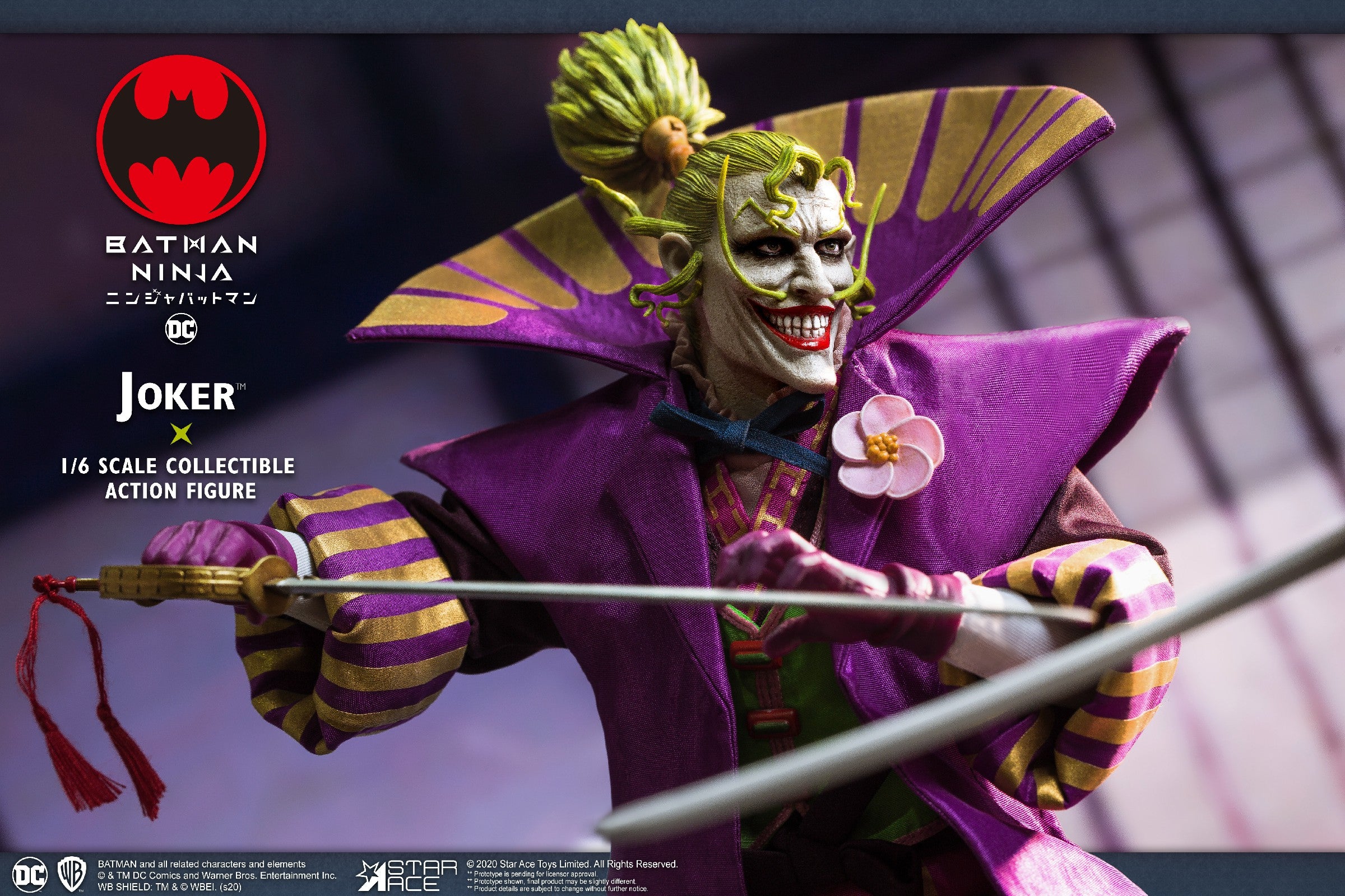 Lord Joker (Ninja Batman) Sixth Scale Figure — Secret Compass